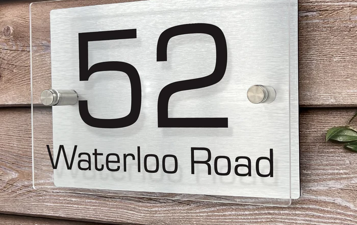 House Number Signs: Stylish and Clear Identification for Your Home